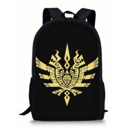 MONSTER HUNTER cartable sac à dos imprimé