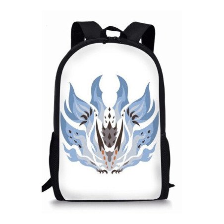 MONSTER HUNTER cartable sac à dos imprimé