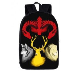 GAME OF THRONES cartable ados sac à dos imprimé série Tv