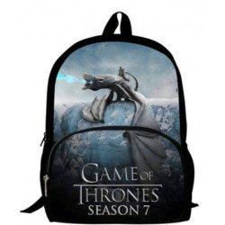 GAME OF THRONES cartable ados sac à dos imprimé série Tv