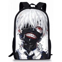 Sac à dos scolaire TOKYO GHOUL pour ados et étudiants