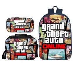 Sac à dos GTA Grand Theft Auto imprimé 3D