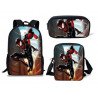 Pack imprimé Cartable sac à dos Spiderman + Sacoche + Trousse