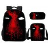 Pack Cartable sac à dos Deadpool + Sacoche + Trousse imprimé 3D