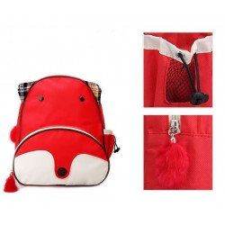 Cartable Renard 3D CARTOONS pour enfants de maternelle
