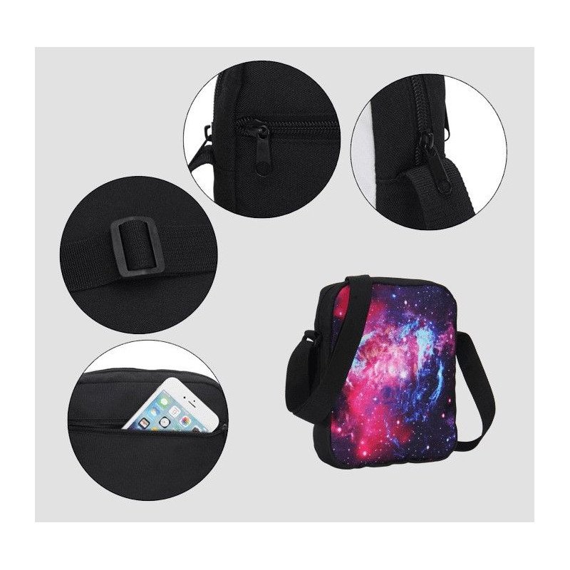 Pack imprimé Cartable sac à dos Dragon Ball + Sacoche + Trousse