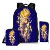 Pack scolaire Dragon Ball à composer - Cartable Dragon ball + Trousse Dragon Ball + Sacoche Dragon Ball