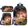 Pack imprimé Cartable sac à dos Dragon Ball + Sacoche + Trousse
