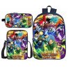 Pack imprimé Cartable sac à dos Dragon Ball + Sacoche + Trousse