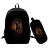 Pack imprimé Cartable sac à dos la légende de Zelda + Sacoche + Trousse