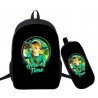 Pack imprimé Cartable sac à dos la légende de Zelda + Sacoche + Trousse