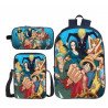 Pack imprimé Cartable sac à dos ONE PIECE + Sacoche + Trousse assortis