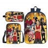 Pack imprimé Cartable sac à dos ONE PIECE + Sacoche + Trousse assortis