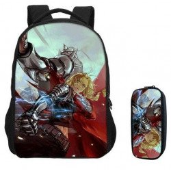 Cartable Fullmetal Alchemist manga sac à dos  imprimé