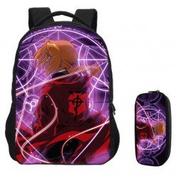 Cartable Fullmetal Alchemist manga sac à dos  imprimé