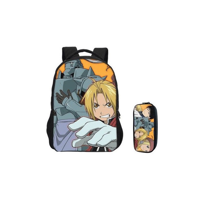 Cartable Fullmetal Alchemist manga sac à dos  imprimé