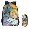 Cartable Fullmetal Alchemist manga sac à dos  imprimé