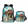 Pack VAIANA Cartable sac à dos + Sacoche MOANA assortie