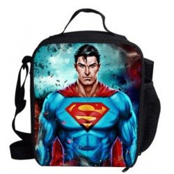 Luch bag  sac à repas  isotherme SUPERMAN imprimé 3D