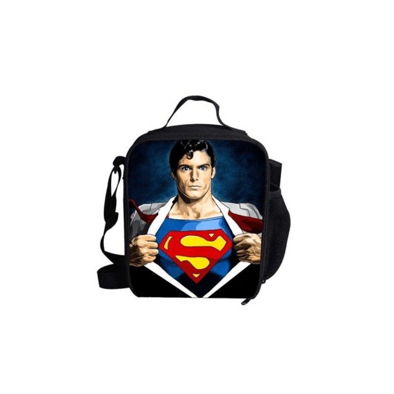 Luch bag  sac à repas  isotherme SUPERMAN imprimé 3D