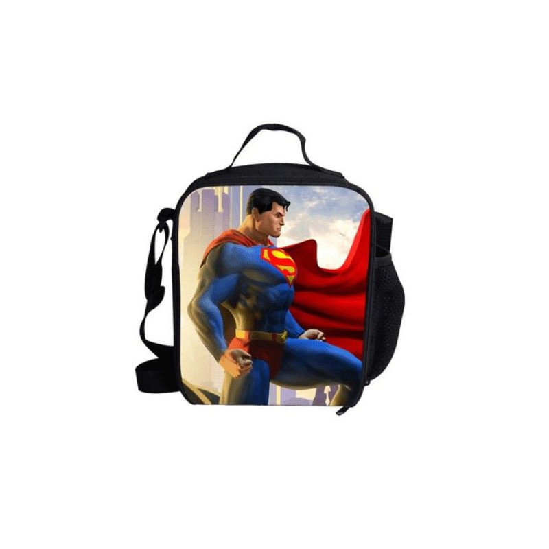 Luch bag  sac à repas  isotherme SUPERMAN imprimé 3D