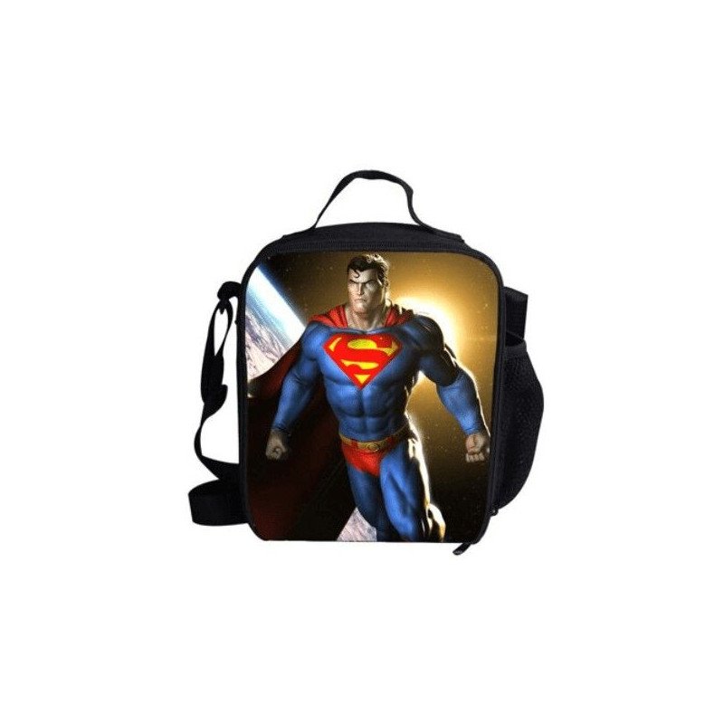 Luch bag  sac à repas  isotherme SUPERMAN imprimé 3D