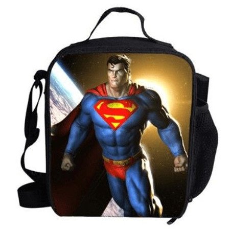 Luch bag  sac à repas  isotherme SUPERMAN imprimé 3D
