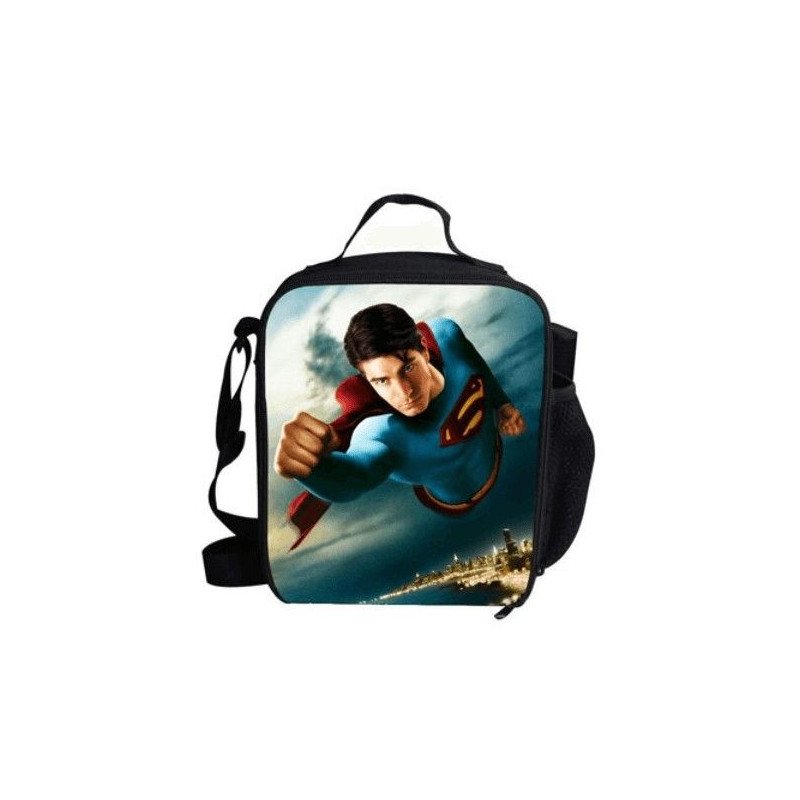 Luch bag  sac à repas  isotherme SUPERMAN imprimé 3D