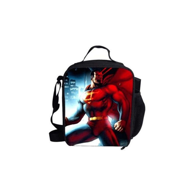 Luch bag  sac à repas  isotherme SUPERMAN imprimé 3D