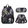 Pack Grand cartable sac à dos DEATH NOTE+ Sacoche + Trousse assortis