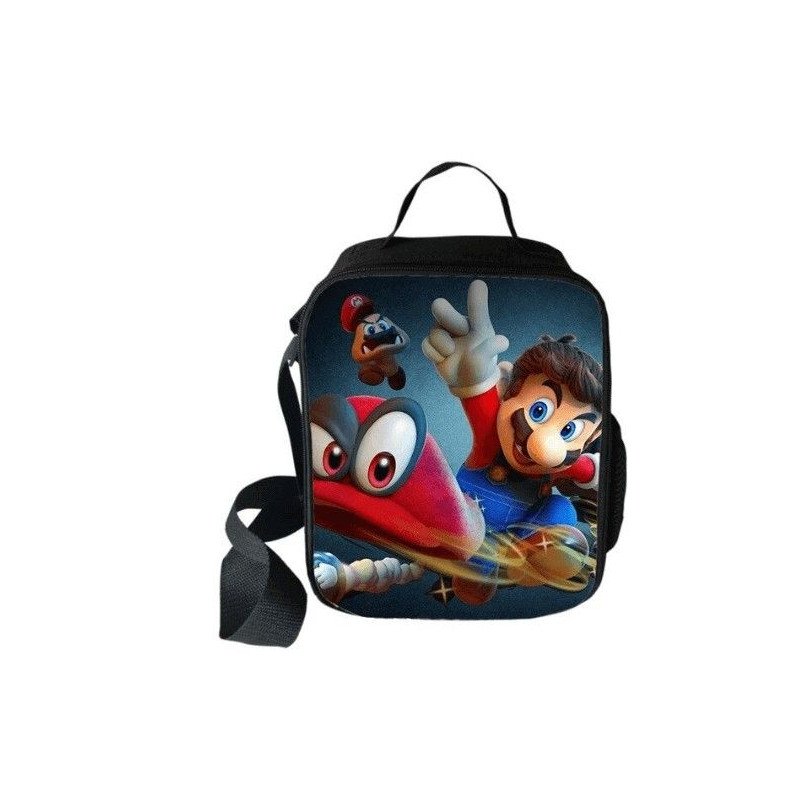 Sac à repas  MARIO BROS Lunch bag isotherme imprimé 3D