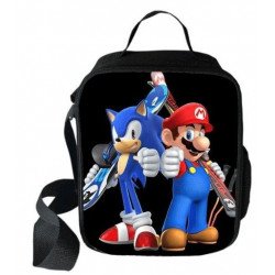 Sac à repas  MARIO BROS Lunch bag isotherme imprimé 3D