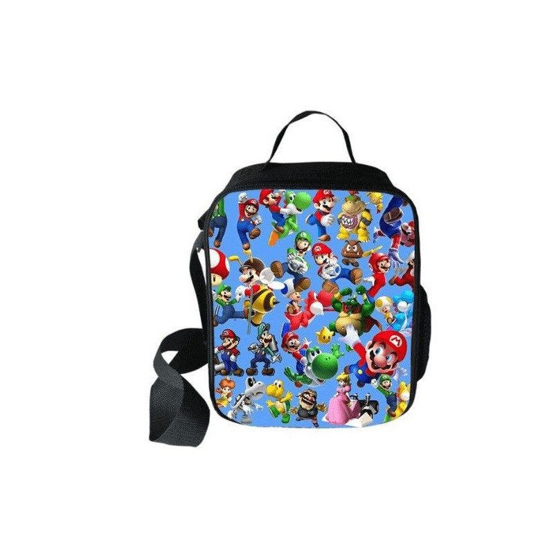 Sac à repas  MARIO BROS Lunch bag isotherme imprimé 3D