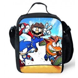 Sac à repas  MARIO BROS Lunch bag isotherme imprimé 3D