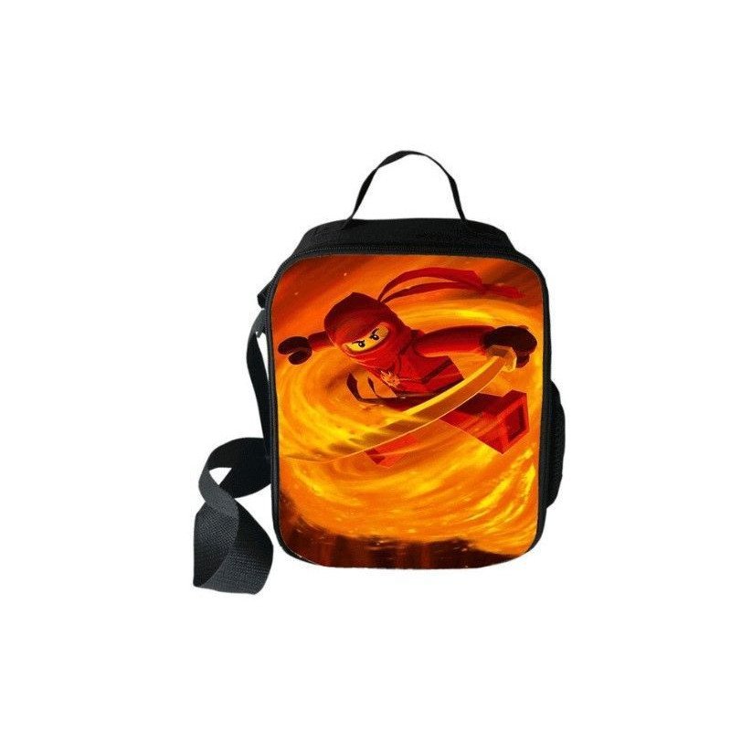 Lunchbox Ninjago - Sac à repas isotherme Ninjago - de la petite section de maternelle au CM2