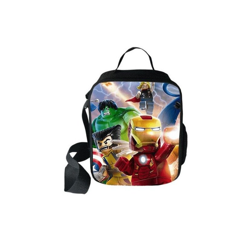 Lunchbox Ninjago - Sac à repas isotherme Ninjago - de la petite section de maternelle au CM2