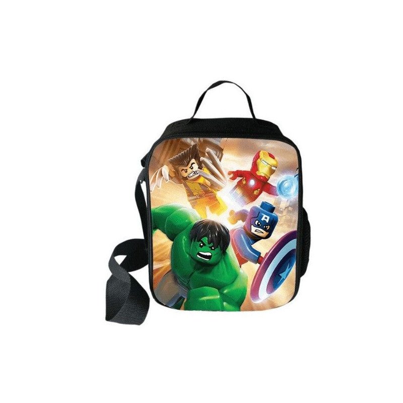 Lunchbox Ninjago - Sac à repas isotherme Ninjago - de la petite section de maternelle au CM2