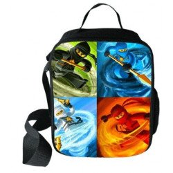 Lunchbox Ninjago - Sac à repas isotherme Ninjago - de la petite section de maternelle au CM2