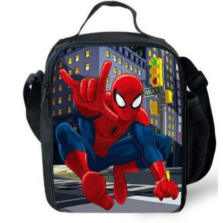 Sacoche Spiderman imprimée 3D avec bandoulière