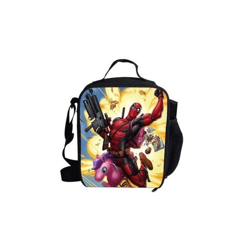 Lunch bag DEADPOOL sac à repas  isotherme imprimé 3D