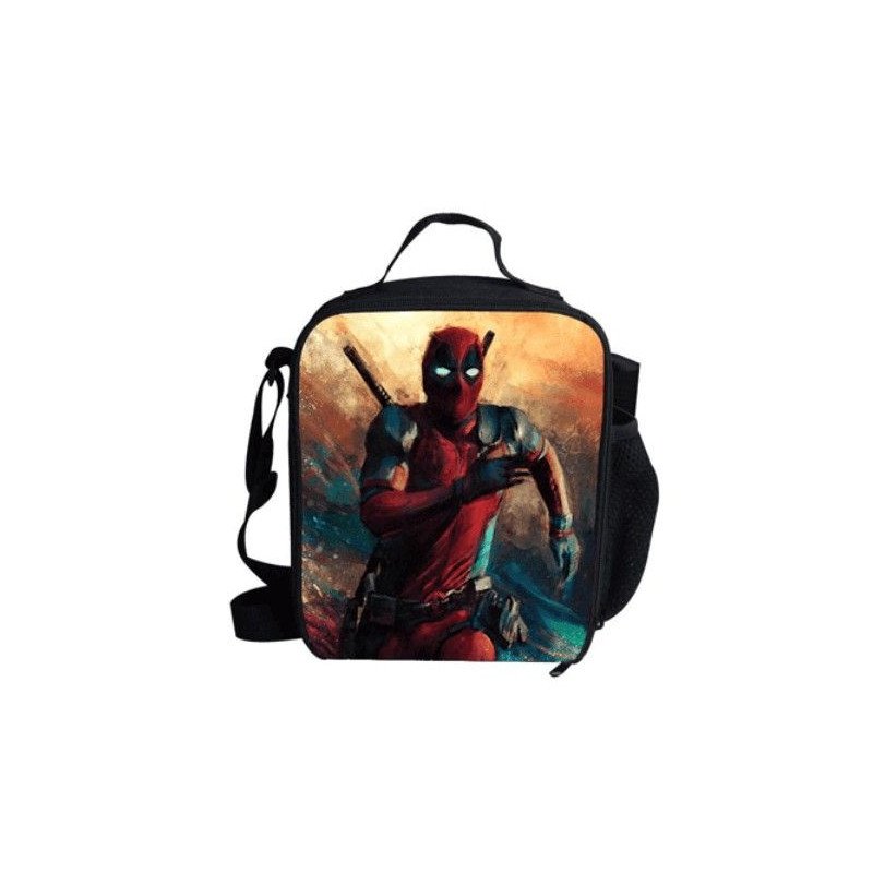 Lunch bag DEADPOOL sac à repas  isotherme imprimé 3D