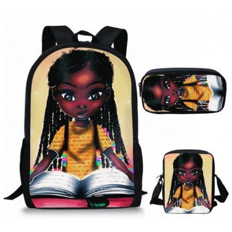 PACK Cartable Black is beautiful Edition spéciale beauté Africaine