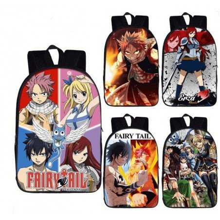 Cartable manga FAIRY TAIL sac à dos imprimé 3D