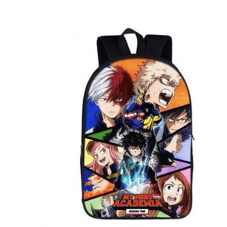 Cartable manga MY HERO ACADEMIA sac à dos imprimé 3D