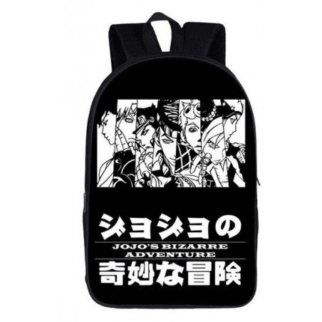 Cartable manga JOJO BIZAR sac à dos imprimé 3D