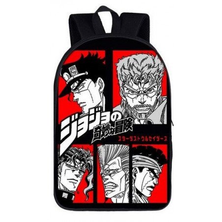 Cartable manga JOJO BIZAR sac à dos imprimé 3D