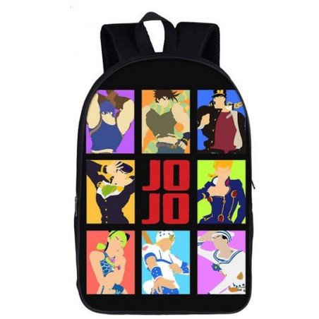 Cartable manga JOJO BIZAR sac à dos imprimé 3D