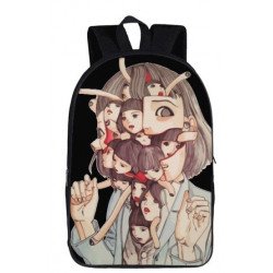 Cartable manga JUNJI ITO sac à dos imprimé 3D