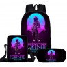 Pack accessoires écoles Fortnite Cartable Sacoche sac à gouter et trousse