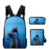 Pack accessoires écoles Fortnite Cartable Sacoche sac à gouter et trousse